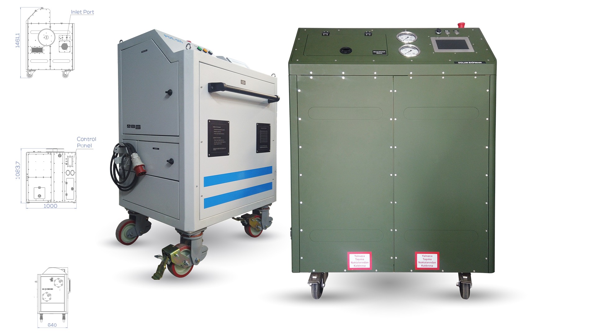 HIGH PRESSURE GAS FILLING SYSTEMS